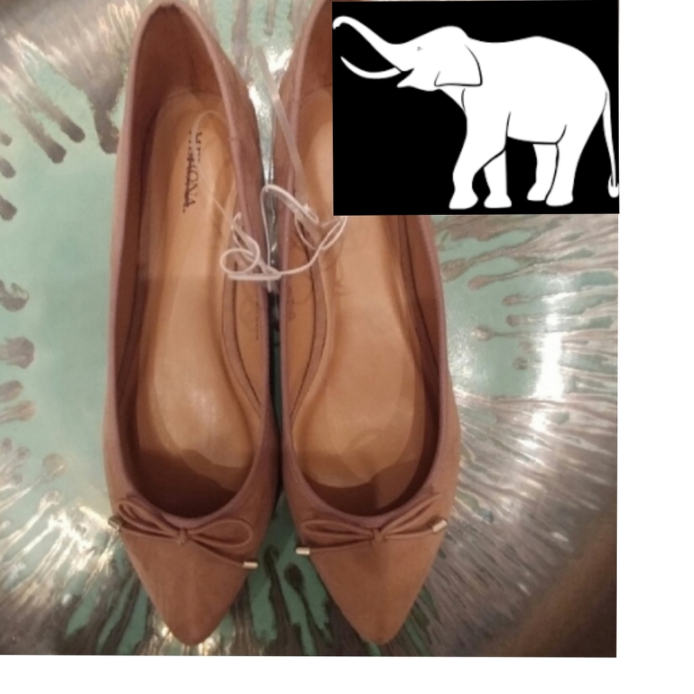 🐘 Nude Ballet Flat Nwt